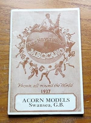 Acorn Models, Swansea, GB - 1937 Catalogue.