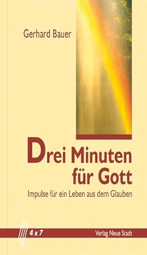 Seller image for Drei Minuten fr Gott (4 x 7) for sale by Versandantiquariat Felix Mcke