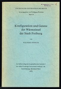 Konfiguration und Genese der Wärmeinsel der Stadt Freiburg. -