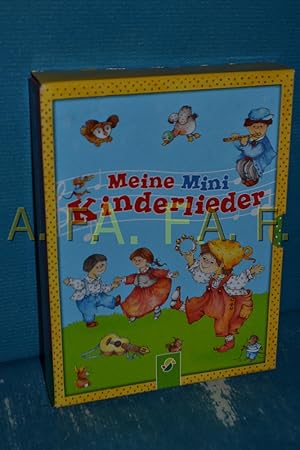 Bild des Verkufers fr Meine Mini Kinderlieder - 12 beliebte Kinderlieder im zauberhaften Minischuber: Meine Gutenachtlieder / Erste Kinderlieder / Meine schnsten Kinderlieder zum Verkauf von Antiquarische Fundgrube e.U.