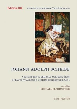 Imagen del vendedor de 3 Sonatas op.1fr Flte (Violine) und Cembalo : Partitur und Stimmen (Bc ausgesetzt) a la venta por AHA-BUCH GmbH
