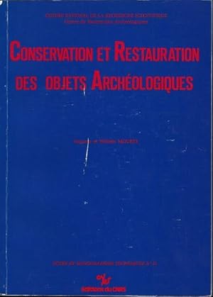 Immagine del venditore per Conservation et restauration des objets archologiques venduto da Librairie Archaion