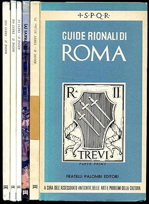 Immagine del venditore per Guide Rionali di Roma: Rione II - Trevi Parte I, II, V, VI, VII, VIII - Sei Parte| A cura dell'assessorato antichit, Belle arti e problemi della cultura (Rome Neighbourhood Guide | Organised by the Department of Antiquities, Fine Arts and Cultural Issues - 6 Parts) venduto da Little Stour Books PBFA Member