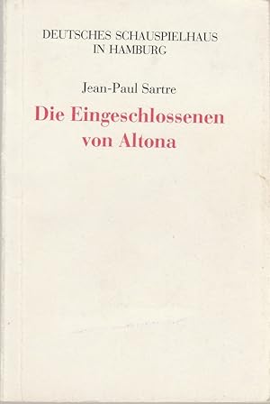 Imagen del vendedor de Programmheft Jean-Paul Sartre DIE EINGESCHLOSSENEN VON ALTONA Premiere 2. September 1982 Malersaal Spielzeit 1982 / 83 Heft 2 a la venta por Programmhefte24 Schauspiel und Musiktheater der letzten 150 Jahre