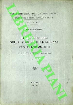 Studi geologici sulla regione dell'Albenza (Prealpi bergamasche).