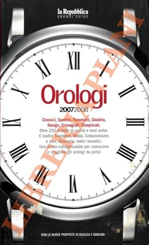Orologi 2007-2008.