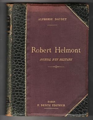 ROBERT HELMONT Journal d'un solitaire.