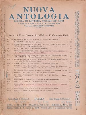 Seller image for Nuova antologia rivista di lettere- scienze ed arti gennaio 1914 for sale by Librodifaccia