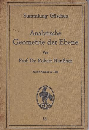 Bild des Verkufers fr Analytische Geometrie des Raumes (=Sammlung Gschen, Band 65), zum Verkauf von Antiquariat Kastanienhof