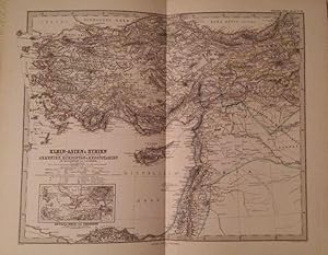 Klein-Asien & Syrien nebst den westlichen Theilen von Armenien, Kurdistan & Mesopotamien im Maass...