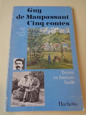 Image du vendeur pour Cinq contes (adapt par Jean-Paul Tauvel). Textes en franais facile mis en vente par GALLAECIA LIBROS