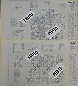 General Highway Map, Crow Wing County, Minnesota (Sheets 1 & 2)