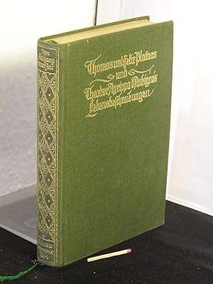 Seller image for Thomas und Felix Platters und Theodor Agrippa d'Aubignes Lebensbeschreibungen - aus der Reihe: Erlebnis und Bekenntnis - Band: 1 for sale by Erlbachbuch Antiquariat