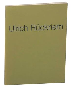 Imagen del vendedor de Ulrich Ruckriem Skulpturen a la venta por Jeff Hirsch Books, ABAA