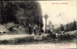 Image du vendeur pour Ansichtskarte / Postkarte Ventron Vosges, Le Col dOderen, Frontire avant la Premire Guerre Mondiale mis en vente par akpool GmbH