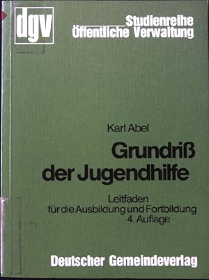 Imagen del vendedor de Grundriss der Jugendhilfe : Leitf. fr d. Aus- u. Fortbildung. dgv-Studienreihe ffentliche Verwaltung a la venta por books4less (Versandantiquariat Petra Gros GmbH & Co. KG)