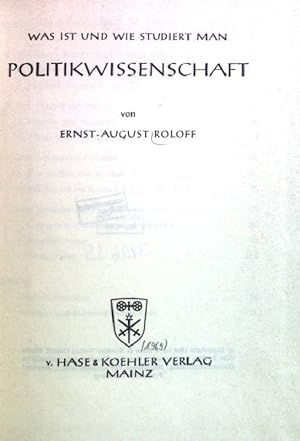 Imagen del vendedor de Was ist und wie studiert man Politikwissenschaft a la venta por books4less (Versandantiquariat Petra Gros GmbH & Co. KG)