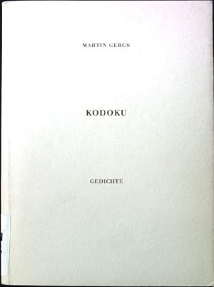 Seller image for Kodoku. for sale by books4less (Versandantiquariat Petra Gros GmbH & Co. KG)