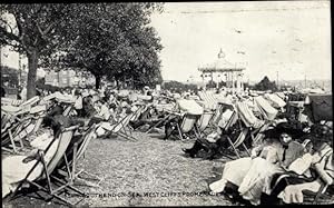 Seller image for Ansichtskarte / Postkarte Southend on Sea Essex, West Cliffs Promenade for sale by akpool GmbH