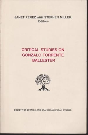 Seller image for CRITICAL STUDIES ON GONZALO TORRENTE BALLESTER for sale by LIBRERIA TORMOS