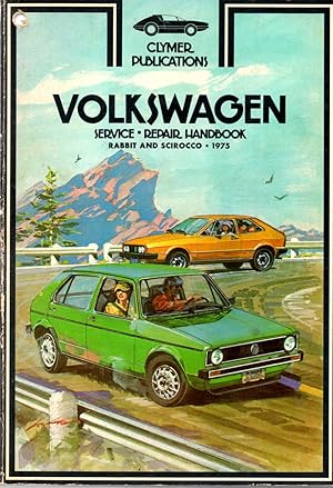 Volkswagen Service Repair Handbook Rabbit and Scirocco 197532