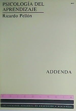 Bild des Verkufers fr Psicologa del aprendizaje. ADDENDA. zum Verkauf von Librera y Editorial Renacimiento, S.A.