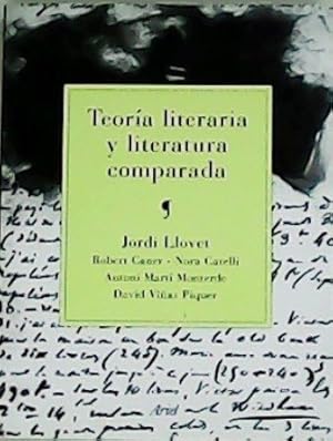 Imagen del vendedor de Teora literaria y literatura comparada. a la venta por Librera y Editorial Renacimiento, S.A.