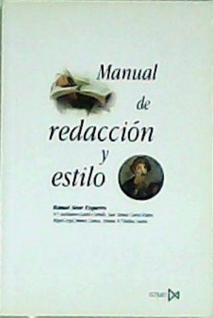 Seller image for Manual de redaccin y estilo. for sale by Librera y Editorial Renacimiento, S.A.