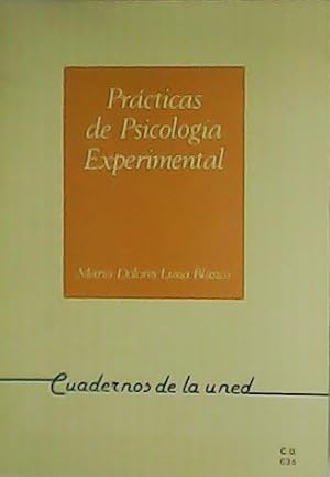 Seller image for Prcticas de Psicologa Experimental. for sale by Librera y Editorial Renacimiento, S.A.