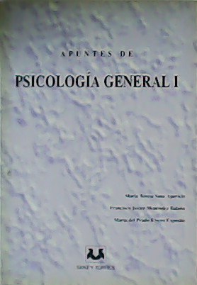 Imagen del vendedor de Apuntes de Psicologa General I. a la venta por Librera y Editorial Renacimiento, S.A.