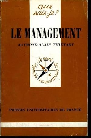 Seller image for Que sais-je? N 1860 Le management for sale by Le-Livre