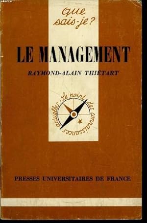 Imagen del vendedor de Que sais-je? N 1860 Le management a la venta por Le-Livre