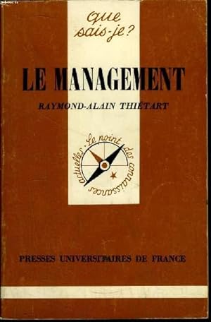 Seller image for Que sais-je? N 1860 Le management for sale by Le-Livre