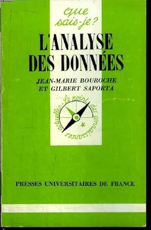 Image du vendeur pour Que sais-je? N 1854 L'analyse des donnes mis en vente par Le-Livre