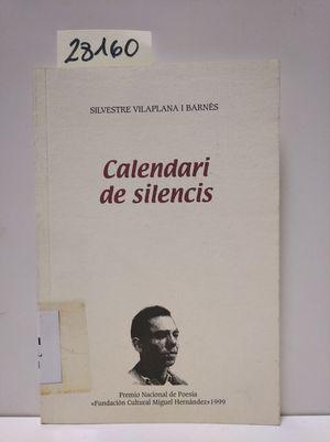 Imagen del vendedor de CALENDARI DE SILENCIS a la venta por Librera Circus