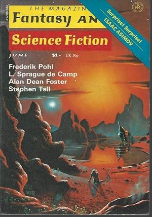 The Magazine of FANTASY AND SCIENCE FICTION (F&SF): June 1976 ("Man Plus")