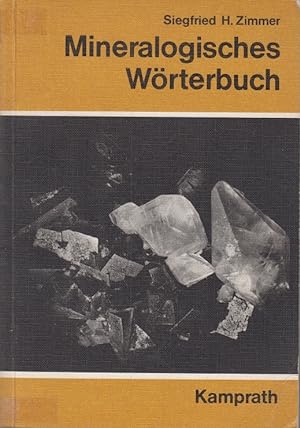 Imagen del vendedor de Mineralogisches Wrterbuch. a la venta por Allguer Online Antiquariat