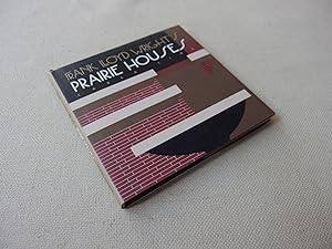 Seller image for Frank Lloyd Wright's Prairie Houses (Wright at a Glance Series) for sale by Nightshade Booksellers, IOBA member