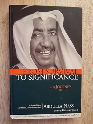 Seller image for From Survival to Significance: A Journey for sale by masted books