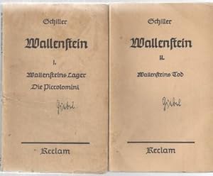 Image du vendeur pour Wallenstein I: Wallensteins Lager, Die Piccolomini,; Wallenstein II: Wallensteins Tod; mis en vente par nika-books, art & crafts GbR