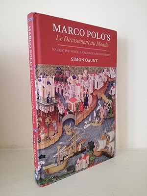 Immagine del venditore per Marco Polo's 'Le Devisement du Monde'. Narrative Voice, Language and Diversity venduto da B. B. Scott, Fine Books (PBFA)