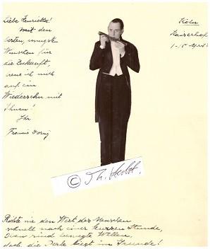 FRANCIS DORNY (Daten unbekannt) dt. Mundharmonika-Spieler / Virtuose und Erfinder der kleinsten M...