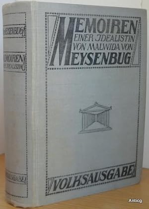 Memoiren einer Idealistin. Volksausgabe. 3 Bände in 1 Band.