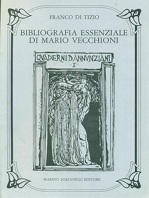 Immagine del venditore per Bibliografia essenziale di Mario Vecchioni venduto da Librodifaccia