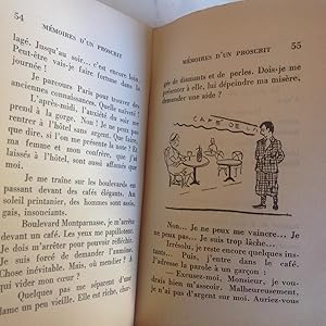 Imagen del vendedor de Mmoires d'un PROSCRIT. Scnes de l'migration allemande en 1930 . a la venta por Lecapricorne