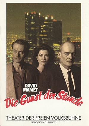 Immagine del venditore per Programmheft David Mamet DIE GUNST DER STUNDE Premiere 9. Dezember 1988 venduto da Programmhefte24 Schauspiel und Musiktheater der letzten 150 Jahre