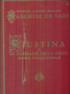 Bild des Verkufers fr Giustina o le disgrazie della virtu'. Edizione bilingue integrale zum Verkauf von Librodifaccia