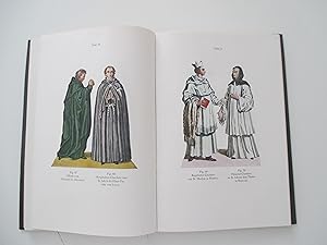 Bild des Verkufers fr Die alten Trachten der mnnlichen und weiblichen Orden, sowie geistlicher Mitglieder der ritterlichen Orden. zum Verkauf von Michael Steinbach Rare Books
