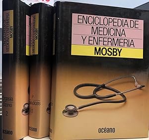 GRAN ENCICLOPEDIA DE MEDICINA Y ENFERMERIA MOSBY (3 VOLUMENES).