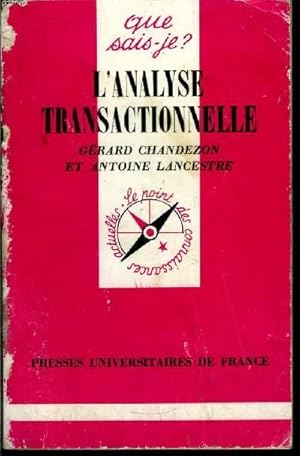 Imagen del vendedor de Que sais-je? N 1936 L'analyse transactionnelle a la venta por Le-Livre